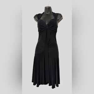 Chic Black Midi Dress